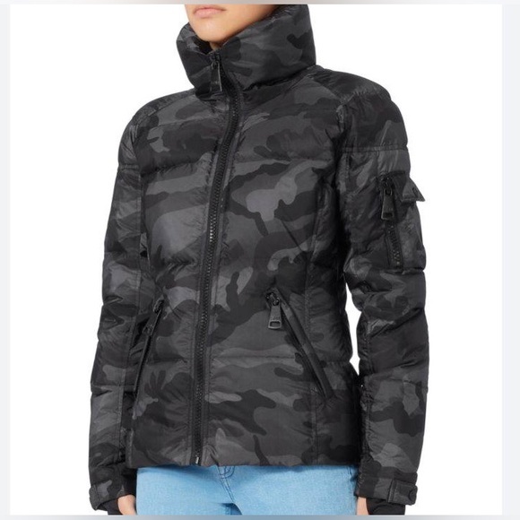 SAM Black Camo Freestyle Jacket - Picture 2 of 10